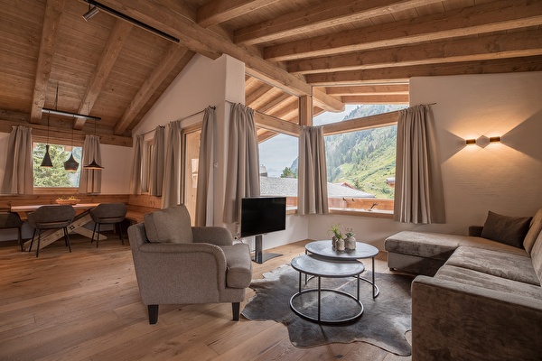 Mountain Chalet // Living room