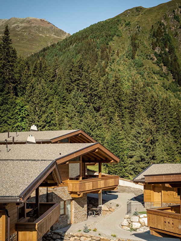 Mountain Chalet //Resort view